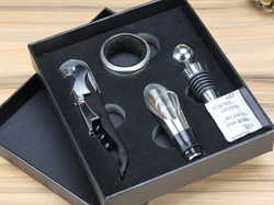 Set de vino 4 piezas