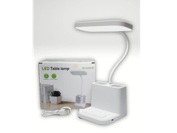 Velador rectangular con lapicero