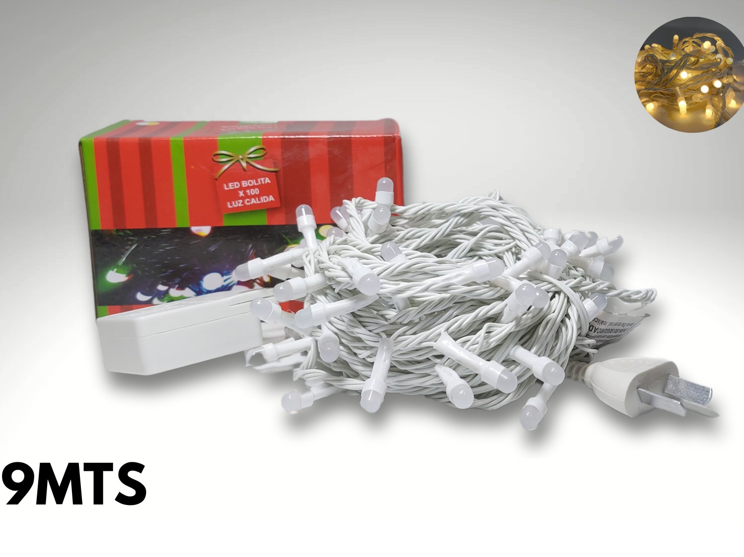 Luz led bolita calida