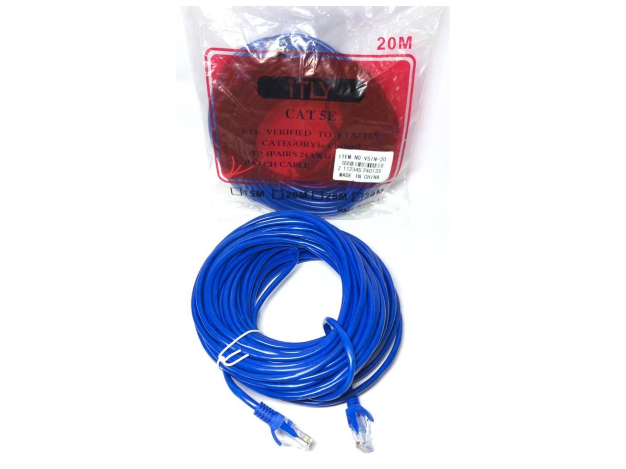 Cable red internet 20 metros