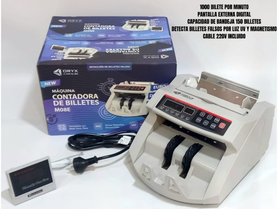 Contadora de billetes ORYX