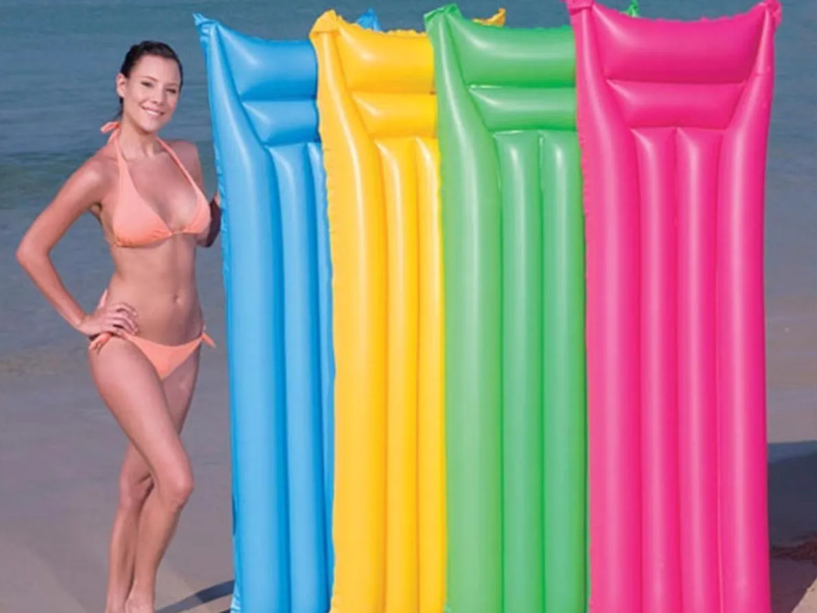 Colchoneta inflable colores