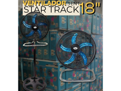 Ventilador 18" 3 en 1 paleta de metal rejilla de plástico 90W