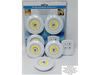Luces led x3 con control