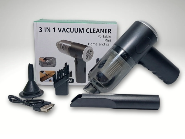 Aspiradora portátil 3 en 1 para auto