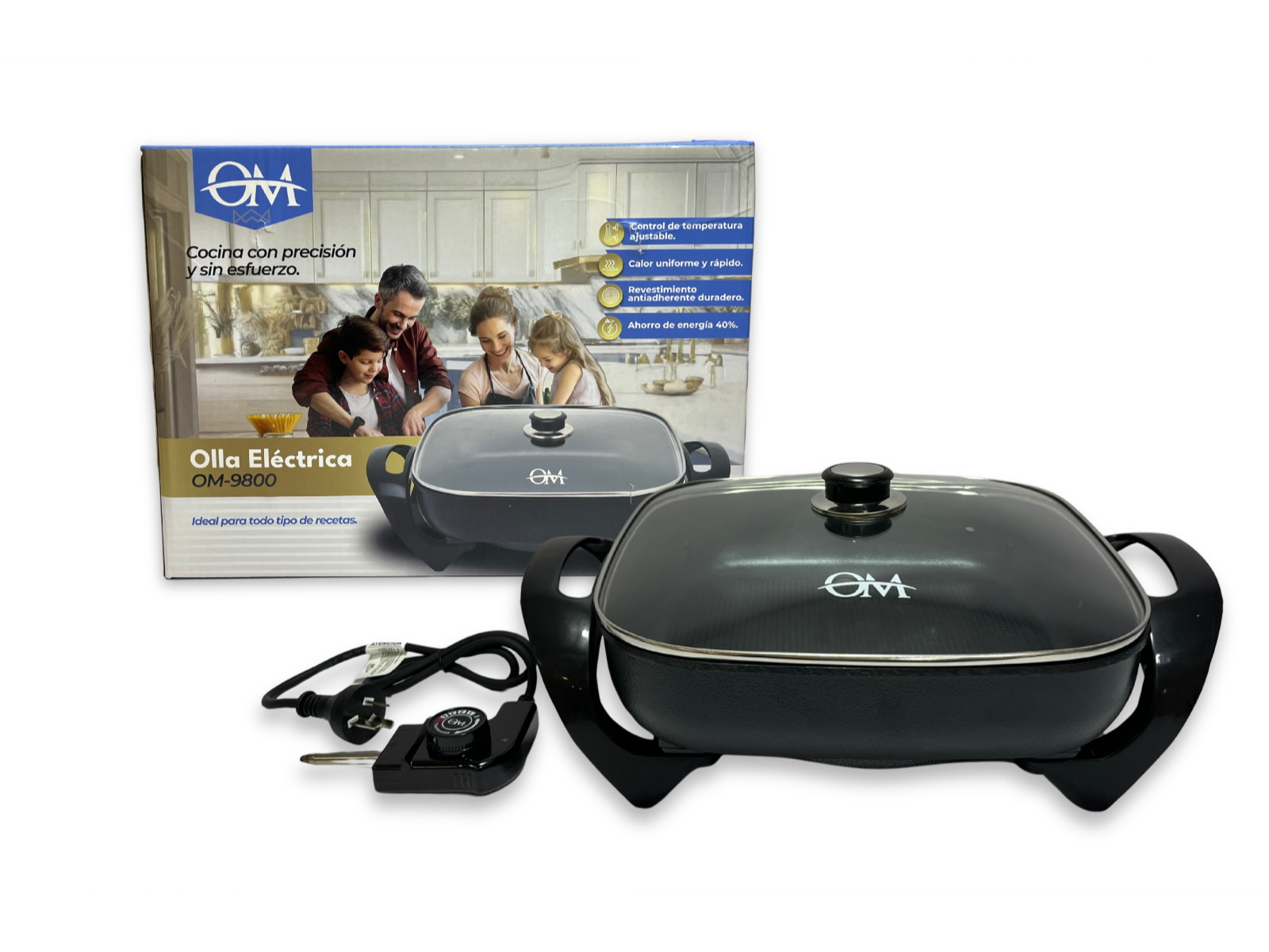 Olla eléctrica multiuso