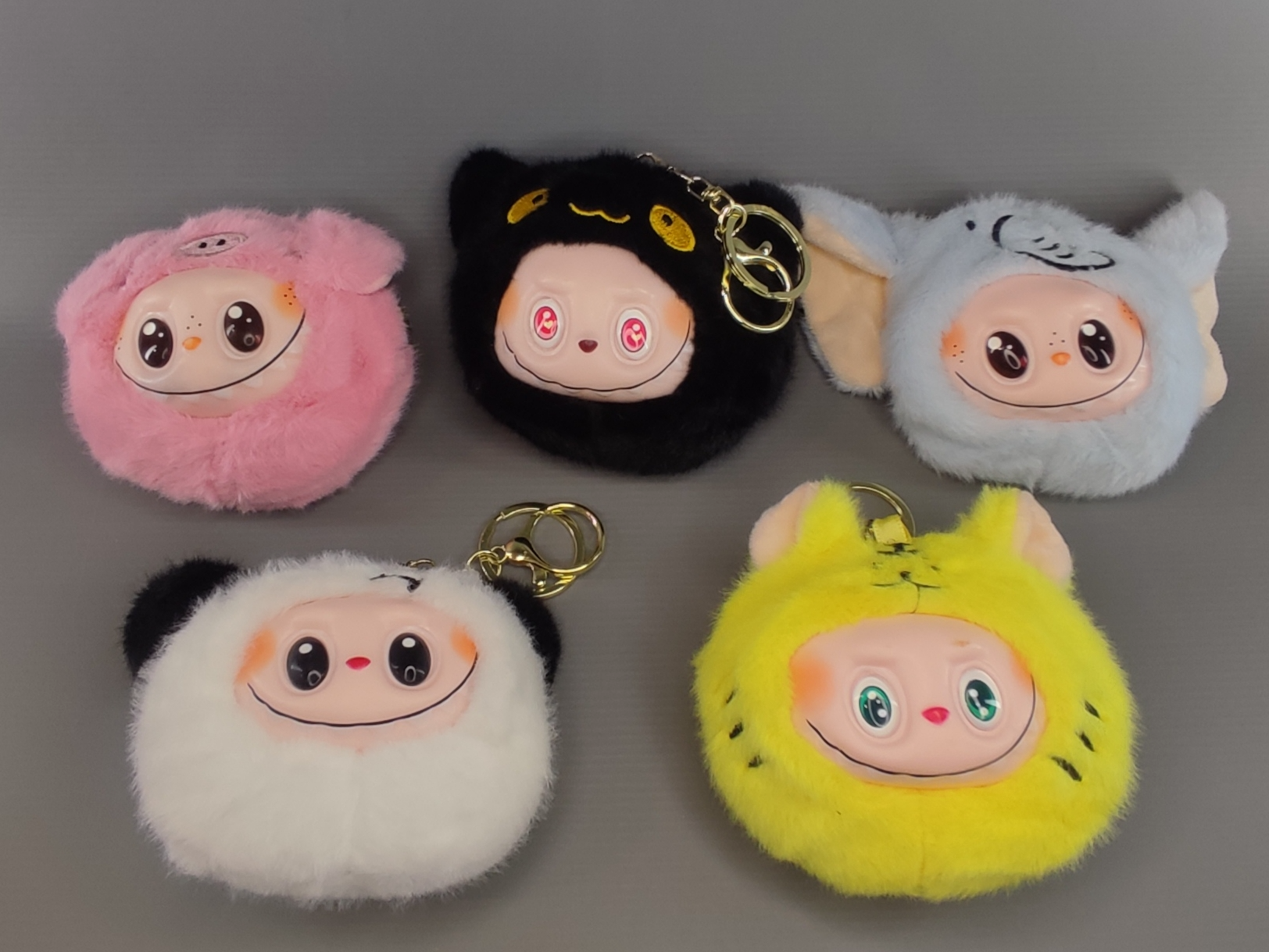 Llavero + monedero Labubu