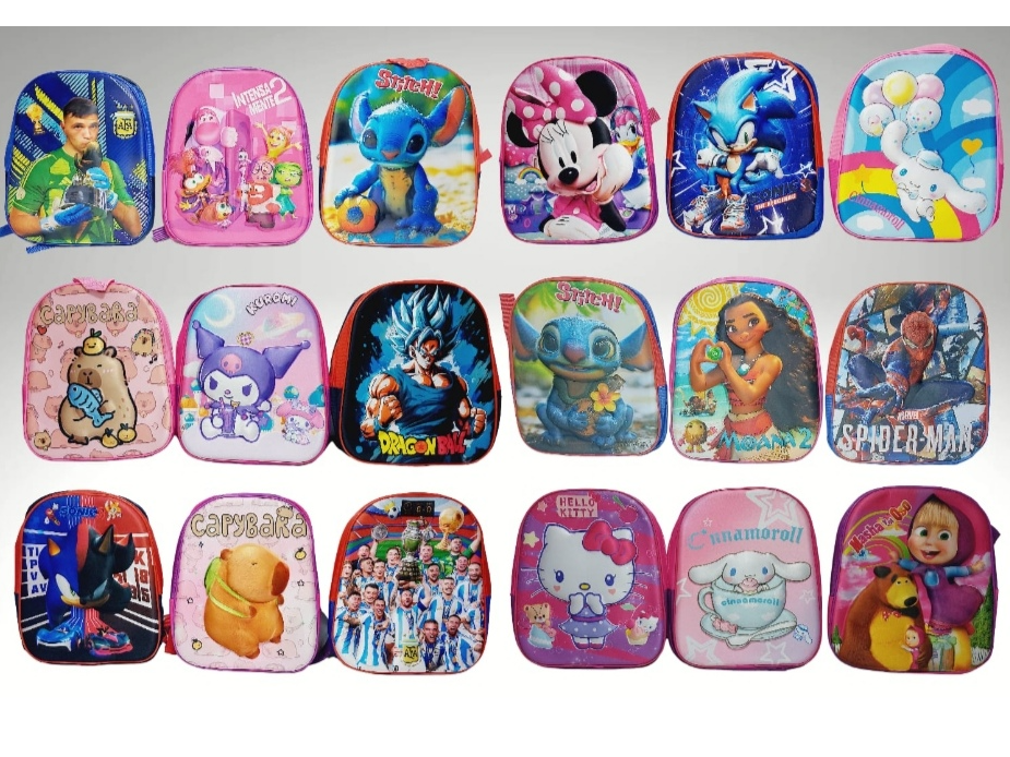 Mochila infantil 3D