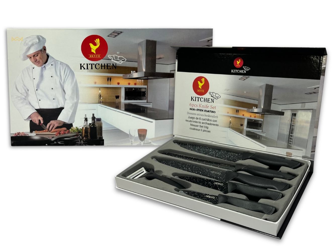 Set de cuchillos 6 piezas