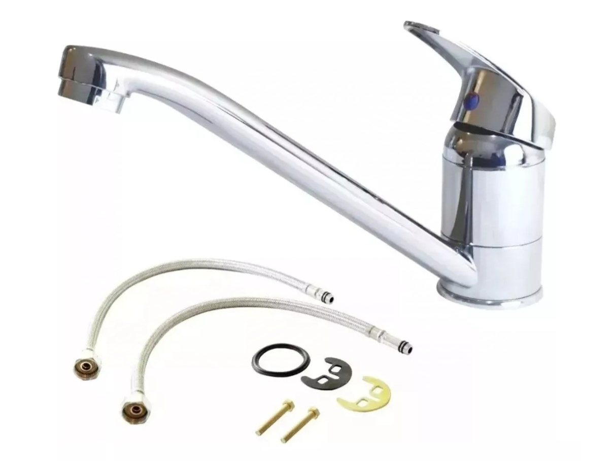 Grifo monocomando largo para cocina ORYX