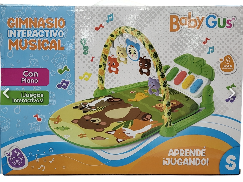 Gimnasio interactivo musical para bebés