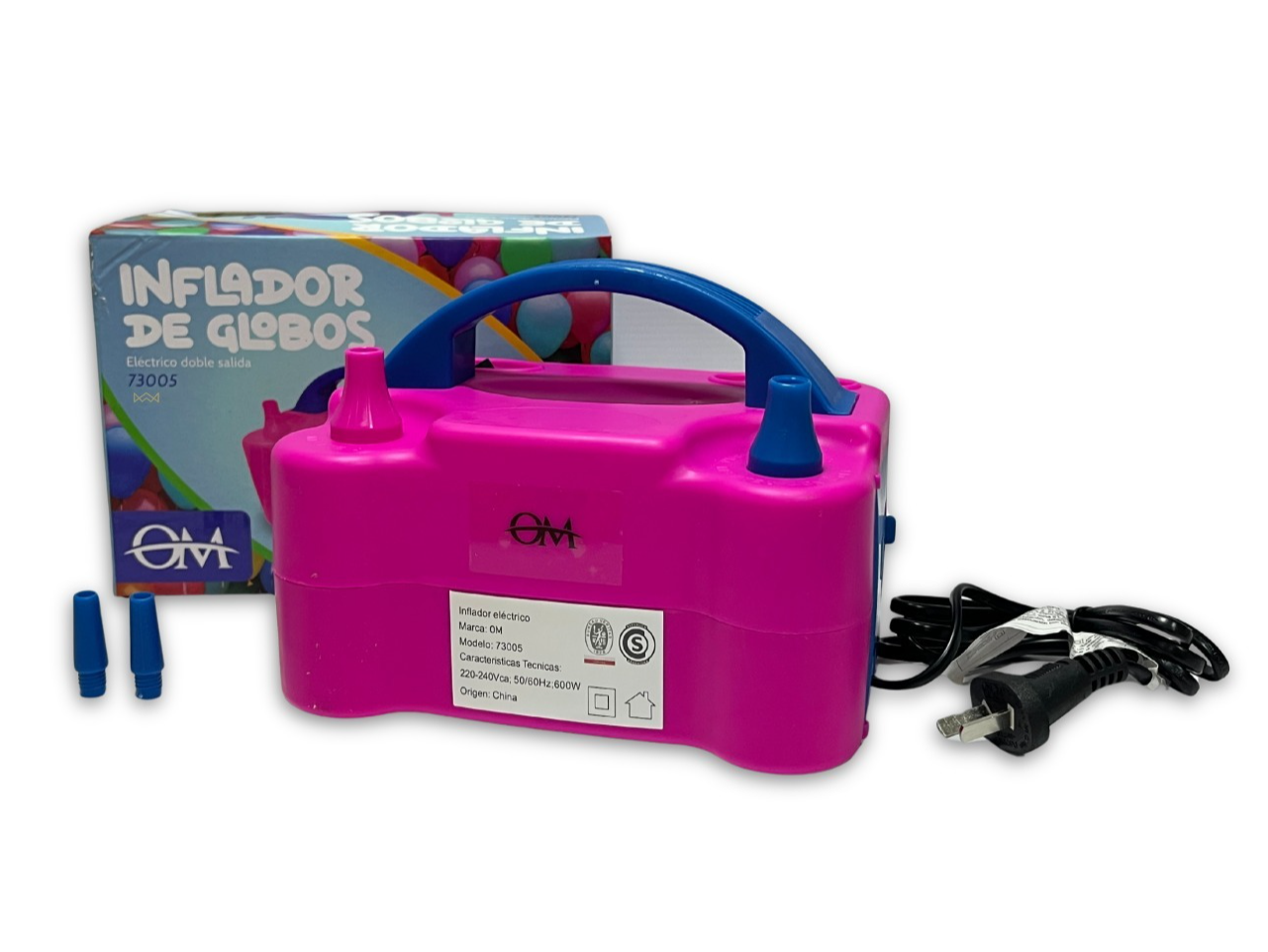 Inflador de globos eléctrico