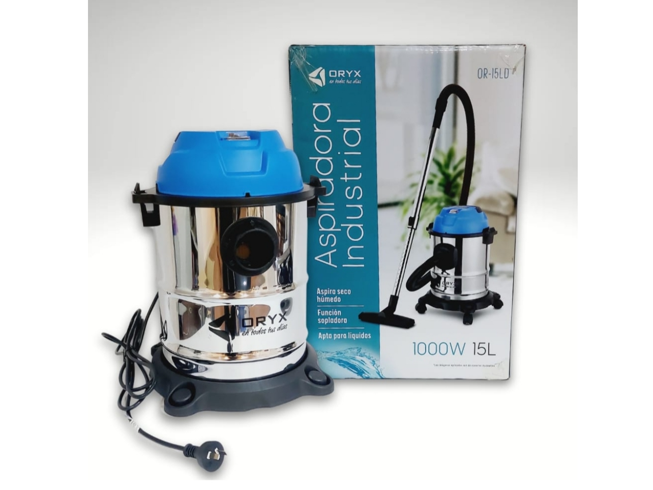 Aspiradora industrial 15 litros Oryx