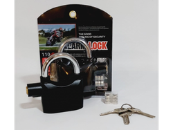 Candado con alarma para motocicleta