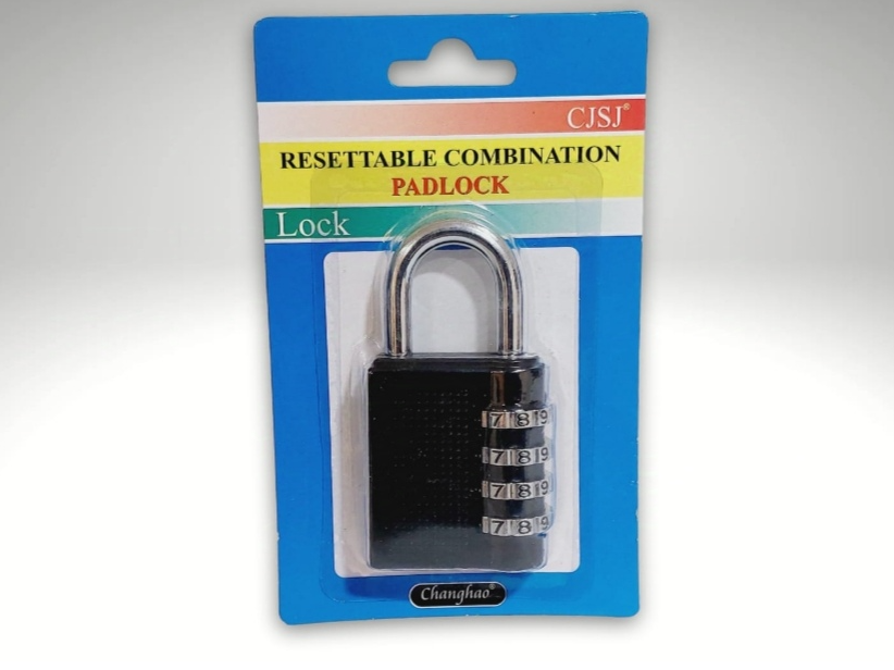 Candado con combinación