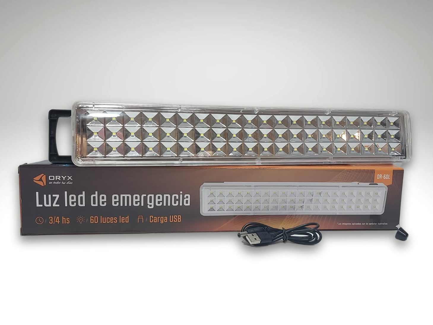 Luz de emergencia 60 led ORYX