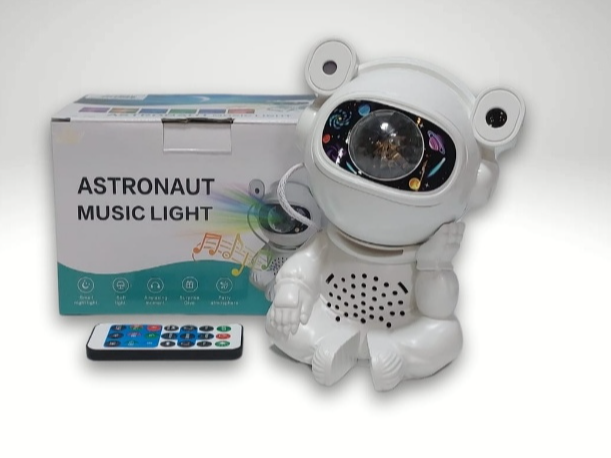 Proyector astronauta con parlante