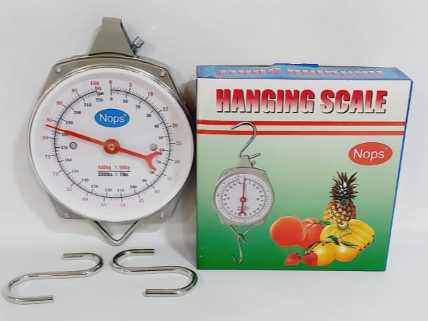 Balanza analógica doble gancho hasta 200 kg