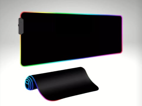 Mouse pad con luz led