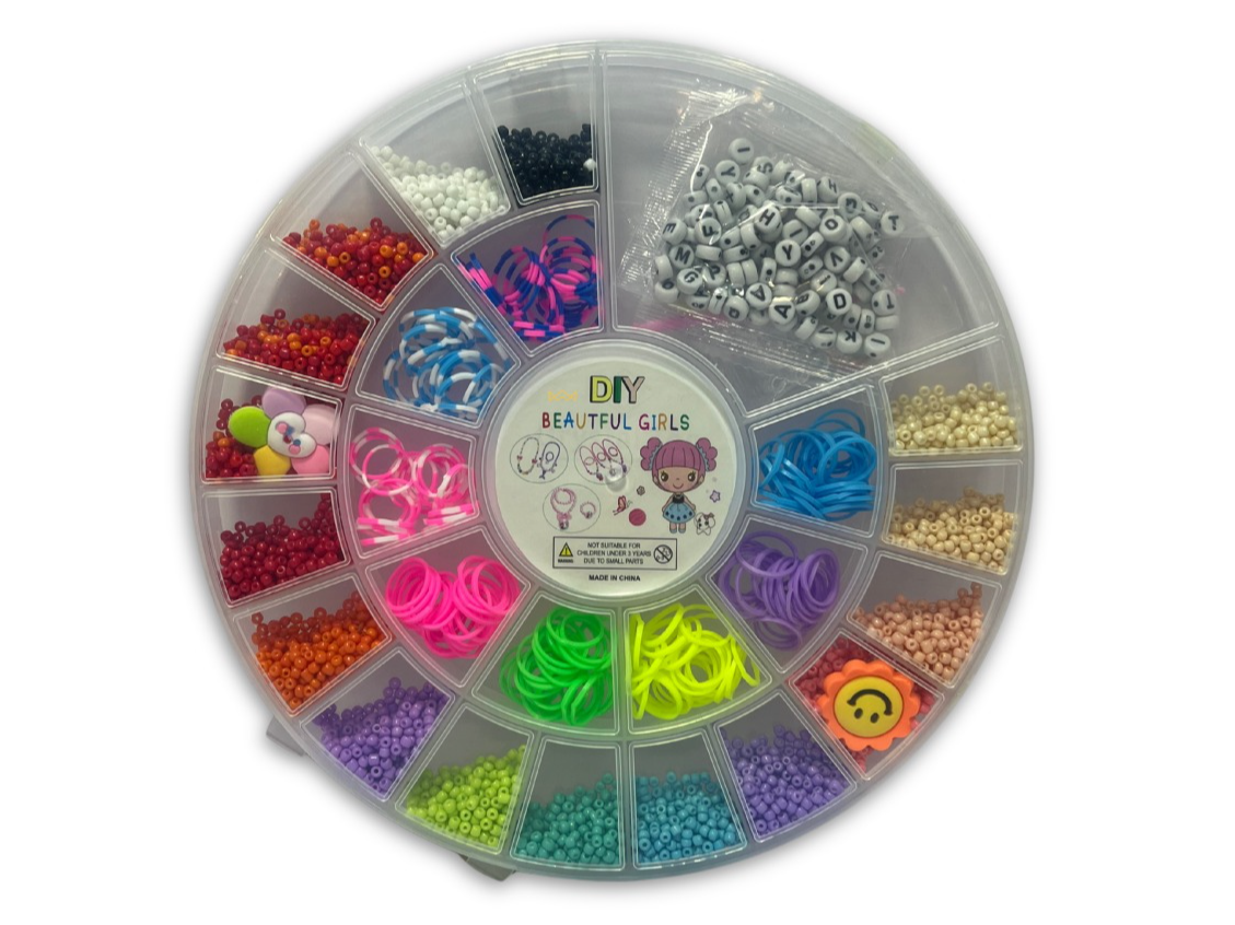 Set para armar pulseras redonda Diy Girls