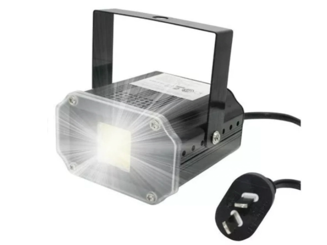 Flash led blanco audiorítmico