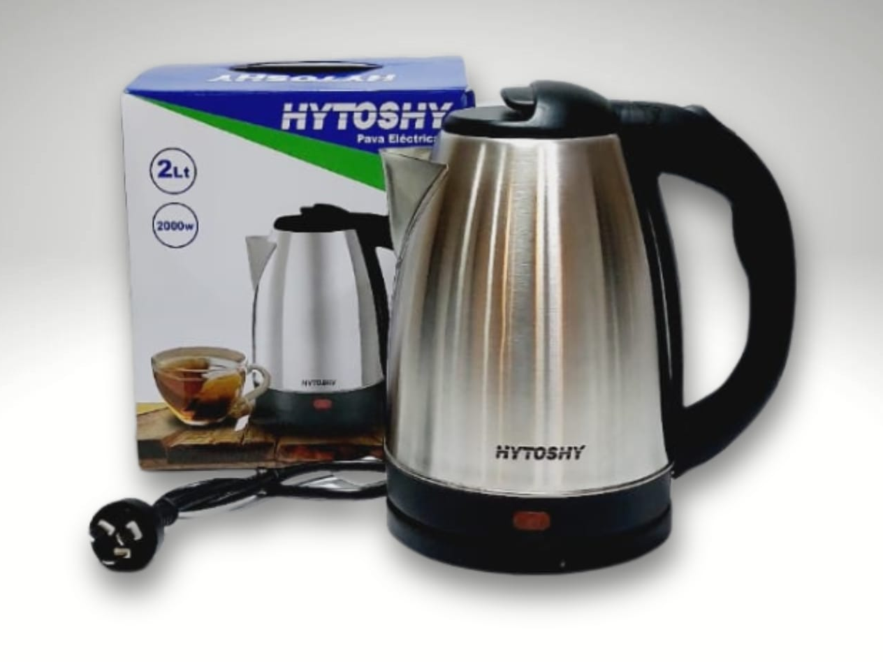 Pava eléctrica con corte automático 2 litros