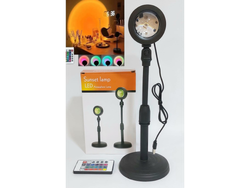 Lampara efecto sunset