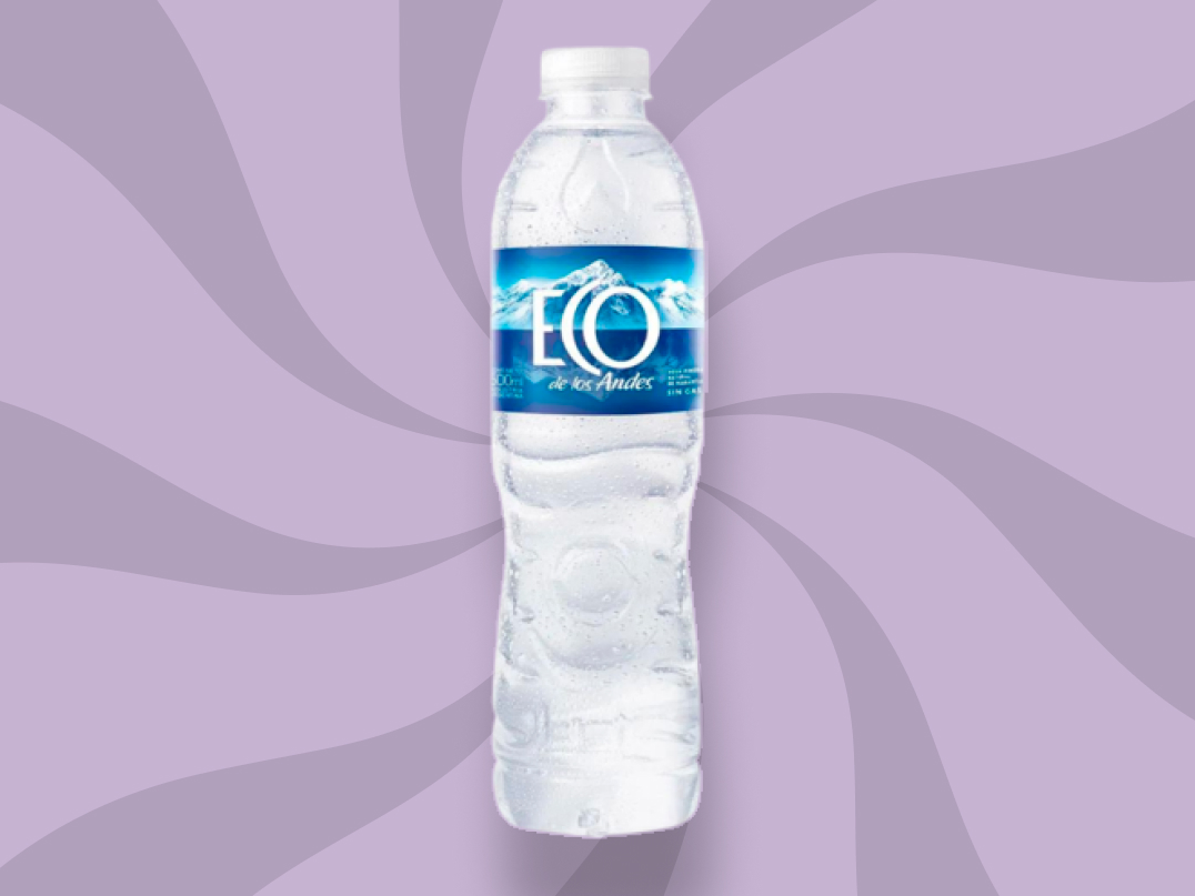 Agua mineral Eco de los Andes 500cc