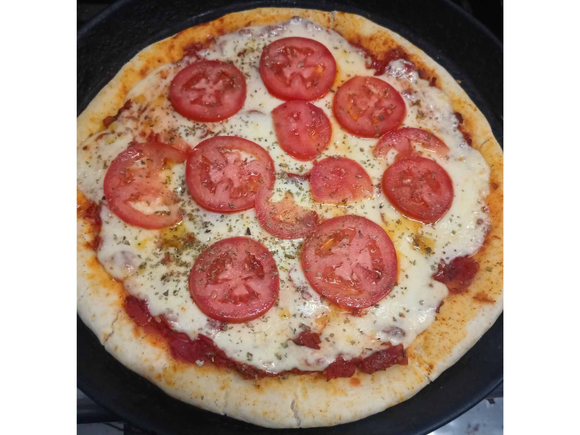 Pizzas de tomate