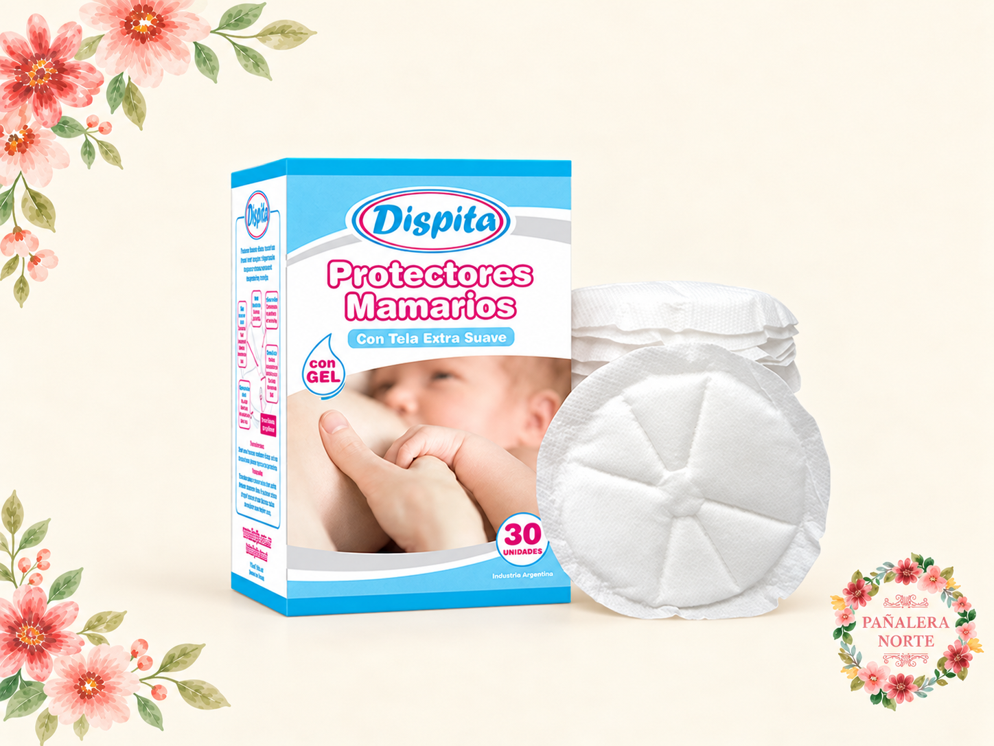 Protectores Mamarios x30u Dispita