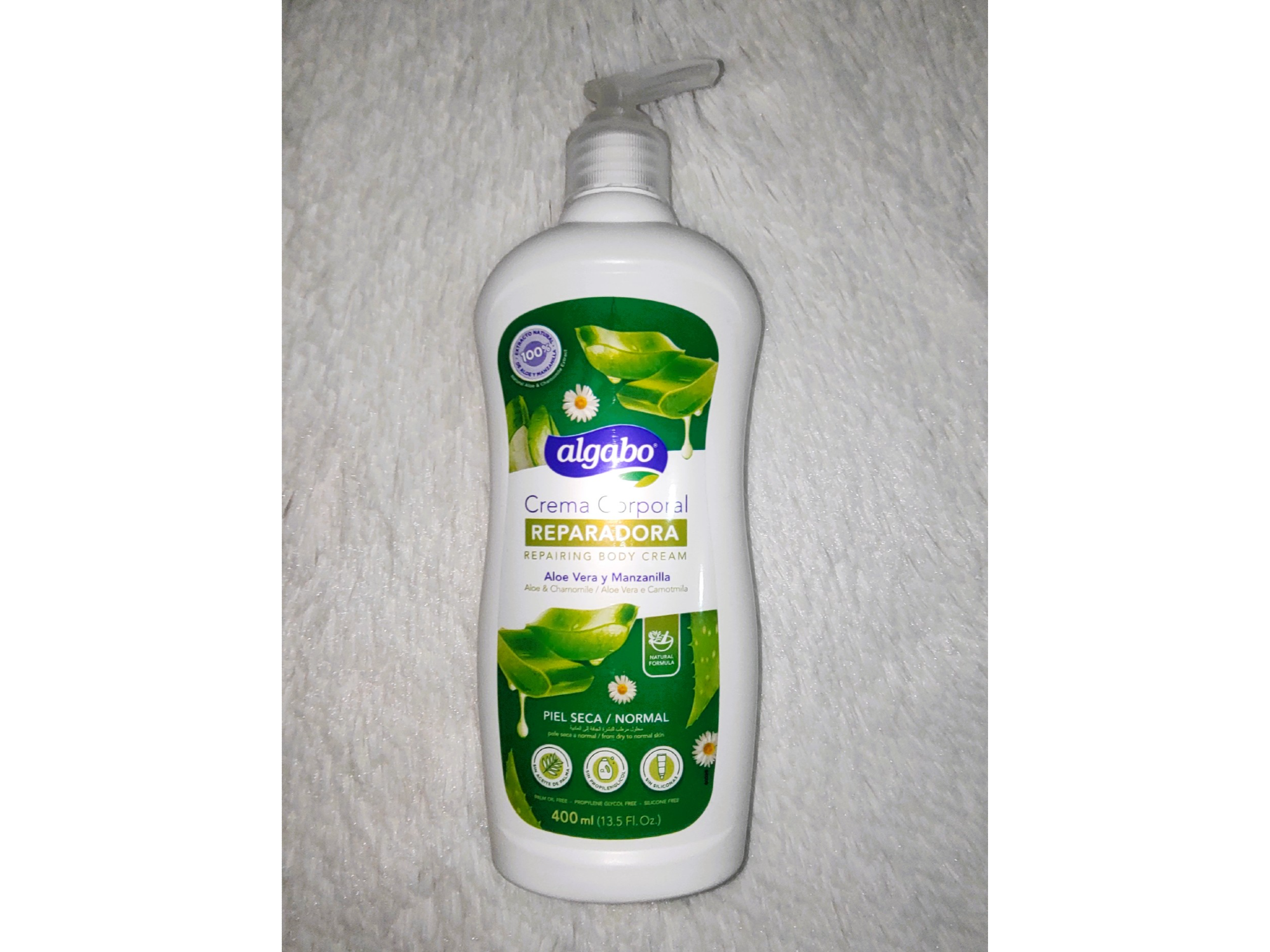 Algabo x400ml Aloe Vera y Manzanilla REPARADORA