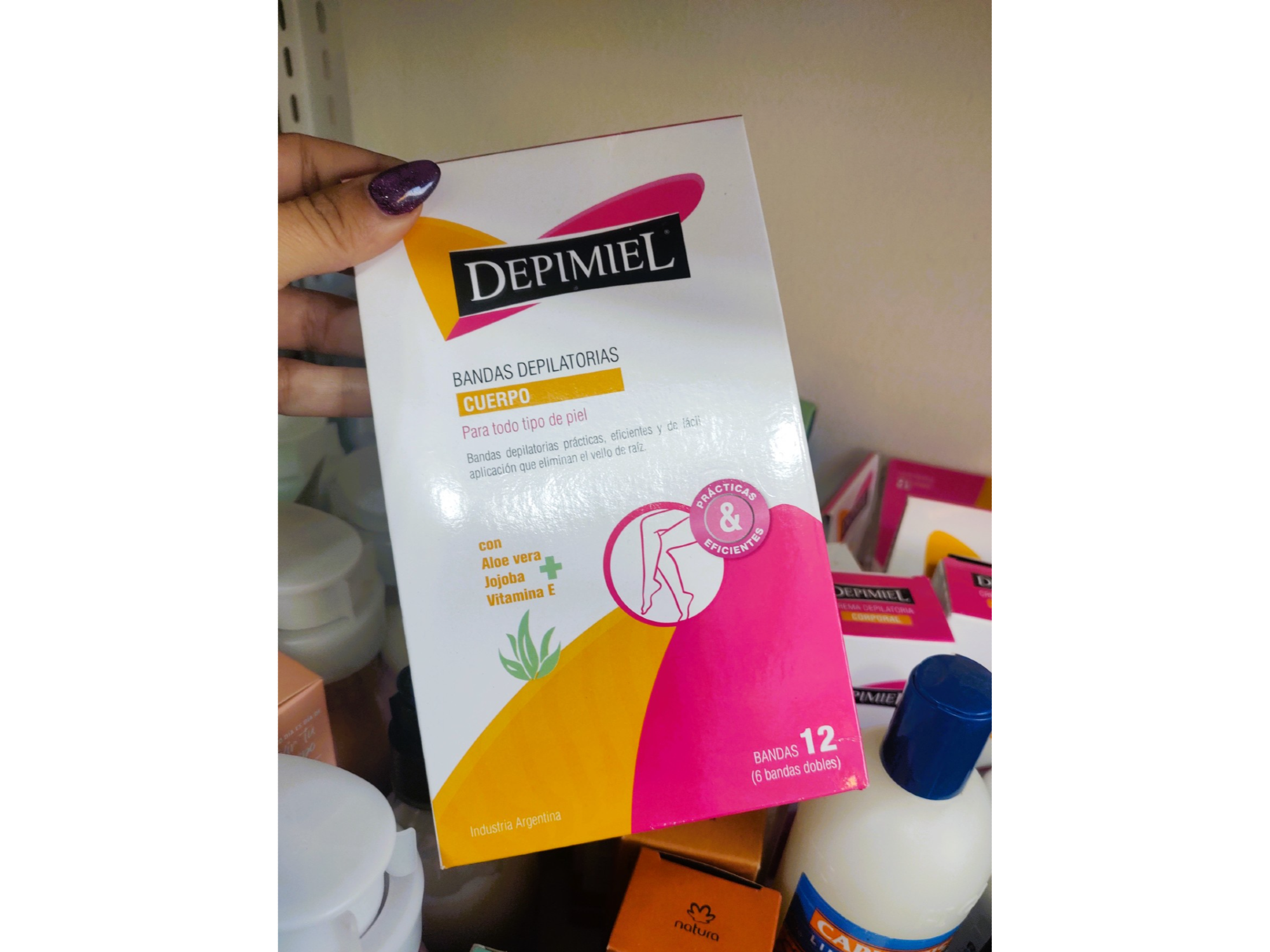 Bandas Depilatorias Depimiel para el Cuerpo