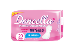 Protectores Diarios Normales Doncella x20u
