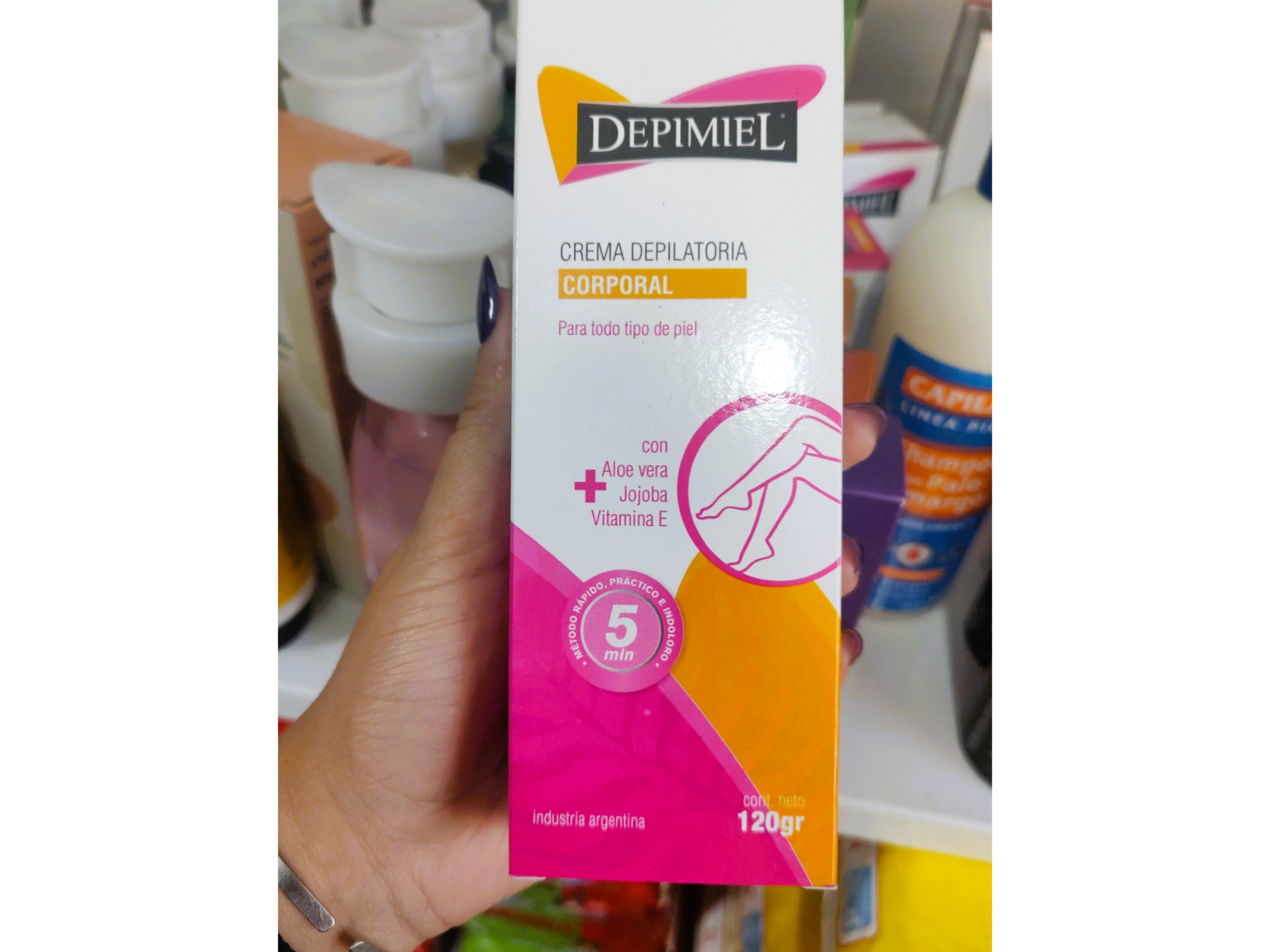 Crema Depilatoria Corporal Depimiel x120gr