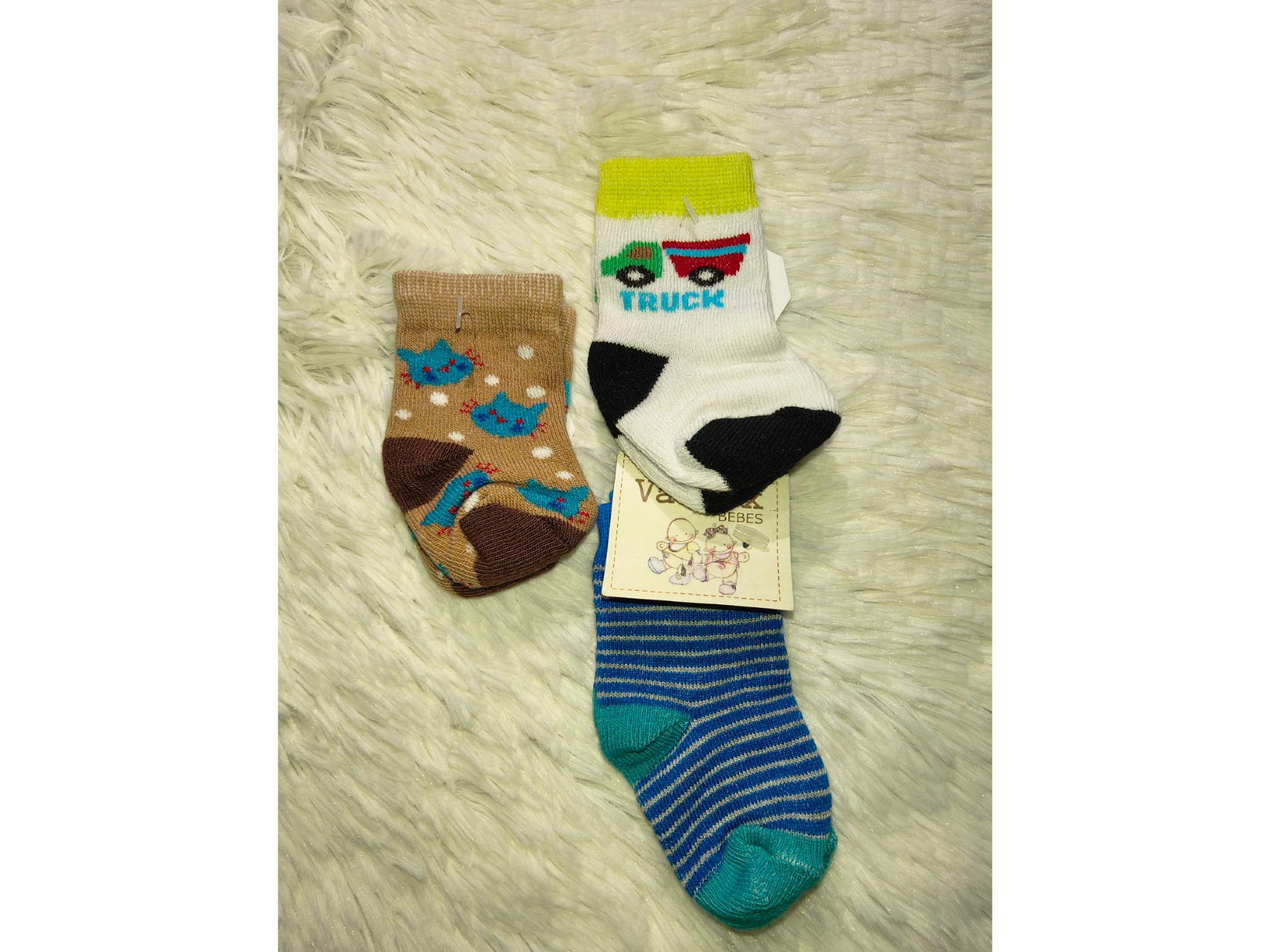 Medias Recién Nacido Cortas