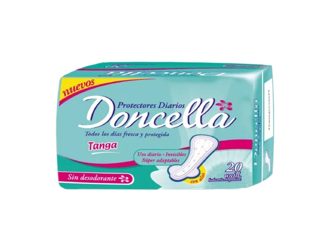 Protectores Diarios Doncella Tanga x20u