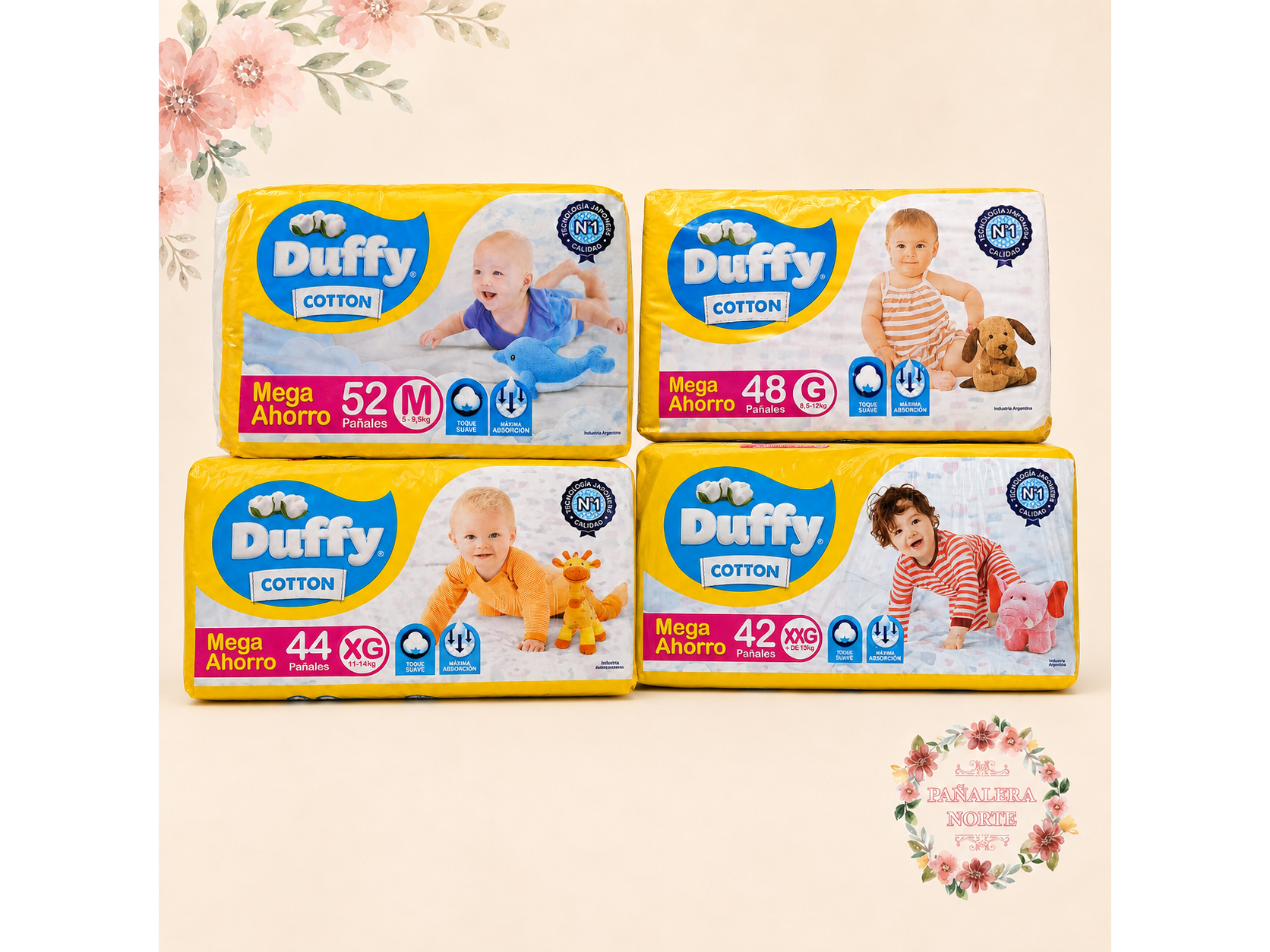 Duffy Cotton Pack Ahorro