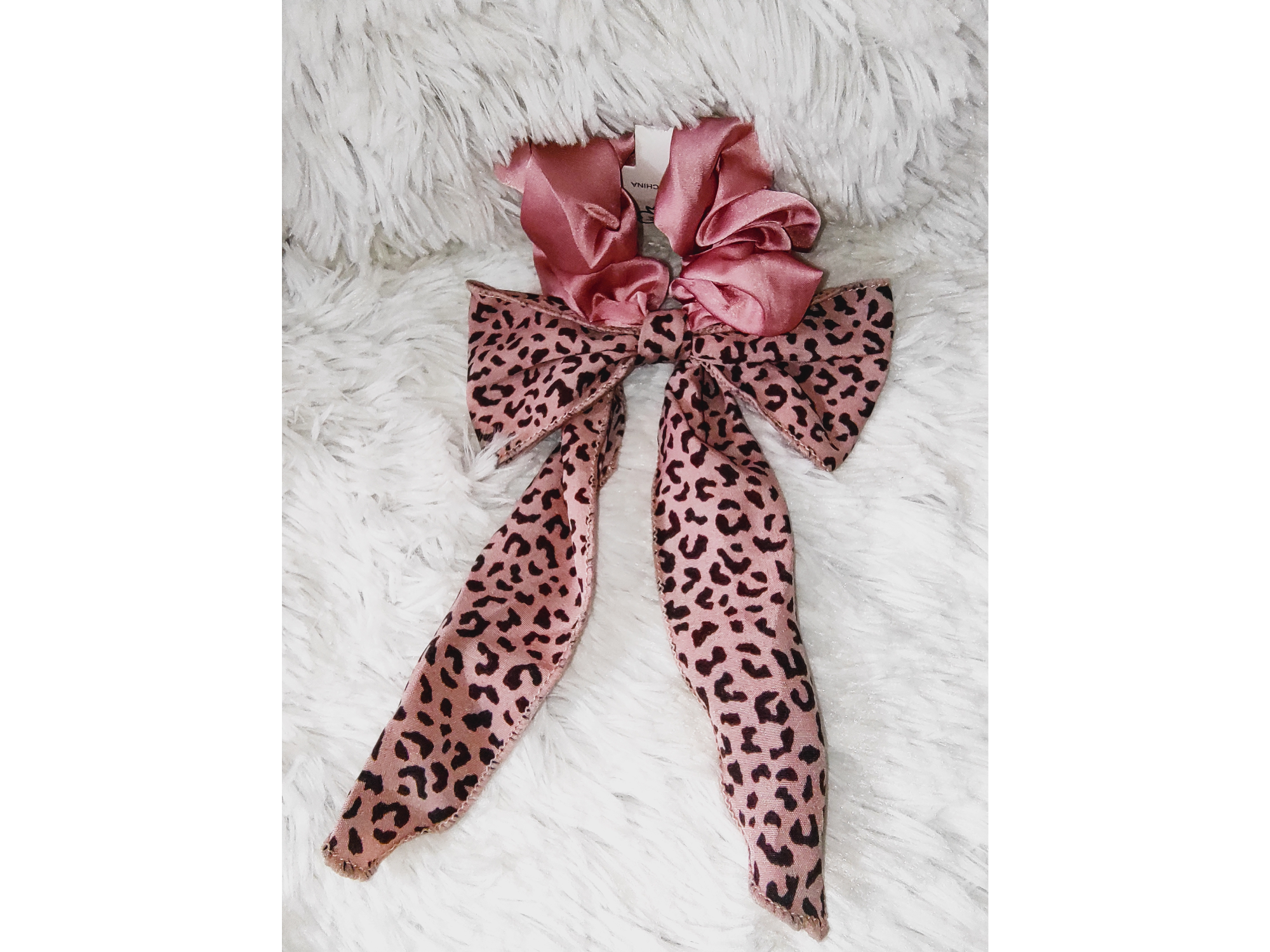 Scrunchies con Moño de lazo