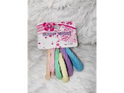Set x6 colitas pastel