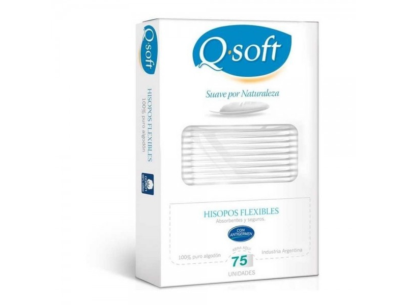 Q soft x75 hisopos