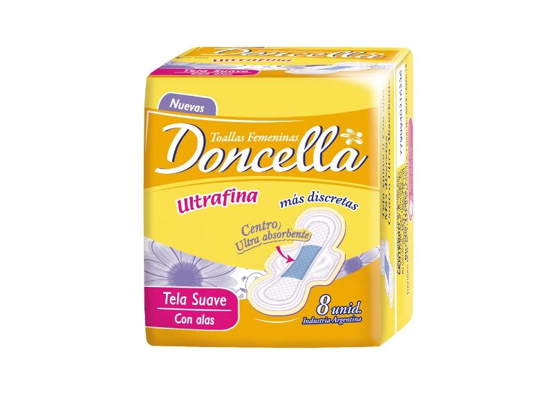 Toallitas Ultrafinas Doncella x8u