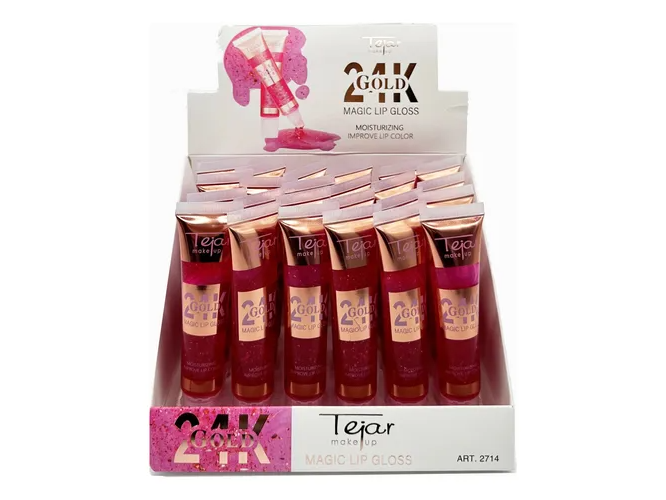 Brillo Labial en Pomo con Glitter Marca Tejar