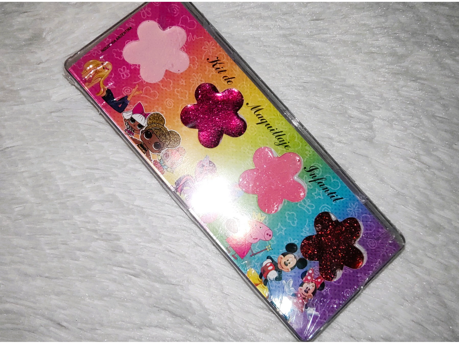 Kit de Sombras Glitter Flores