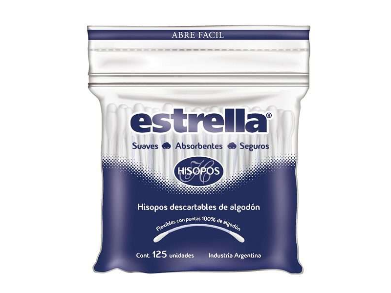 Estrella x125 Hisopos