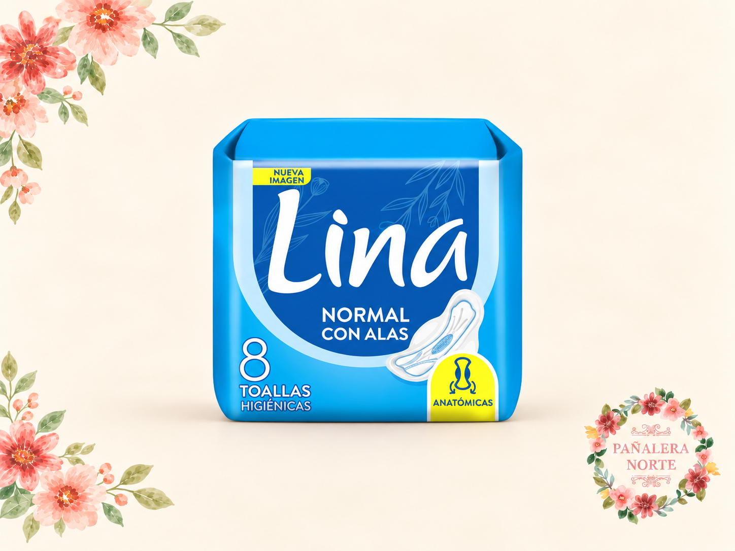 Toallitas Lina Con Alas x8u