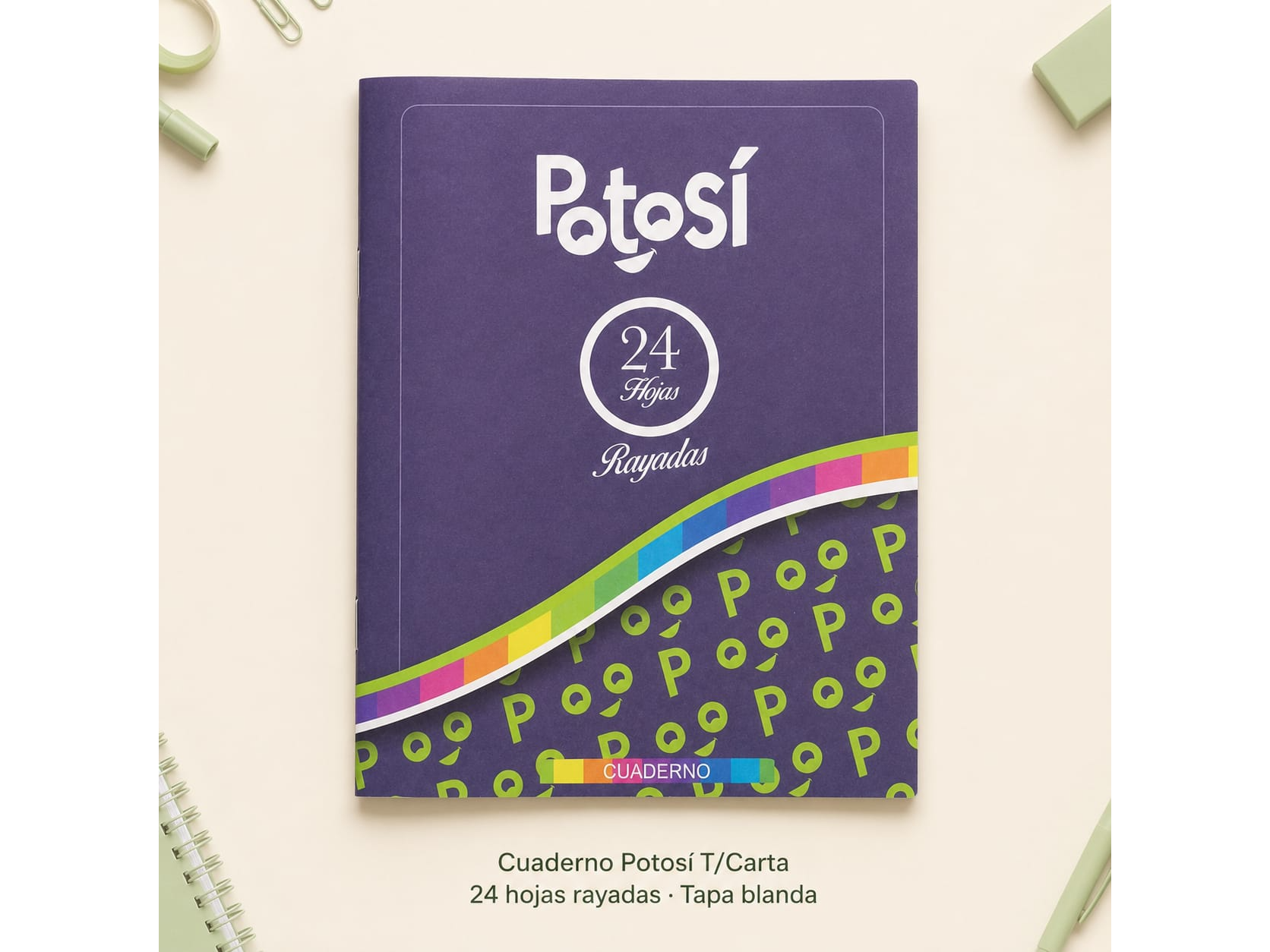 Cuaderno Potosí Hojas Rayadas