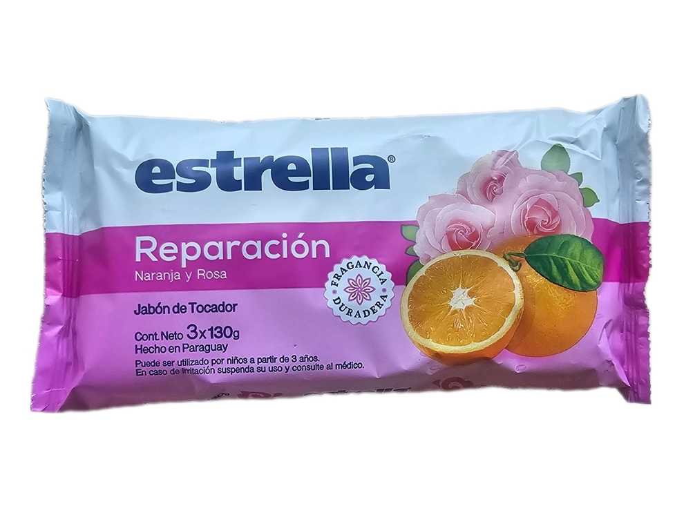 Jabones Estrella Pack x3 Unidades x130grs