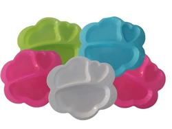Plato Nube Fucsia