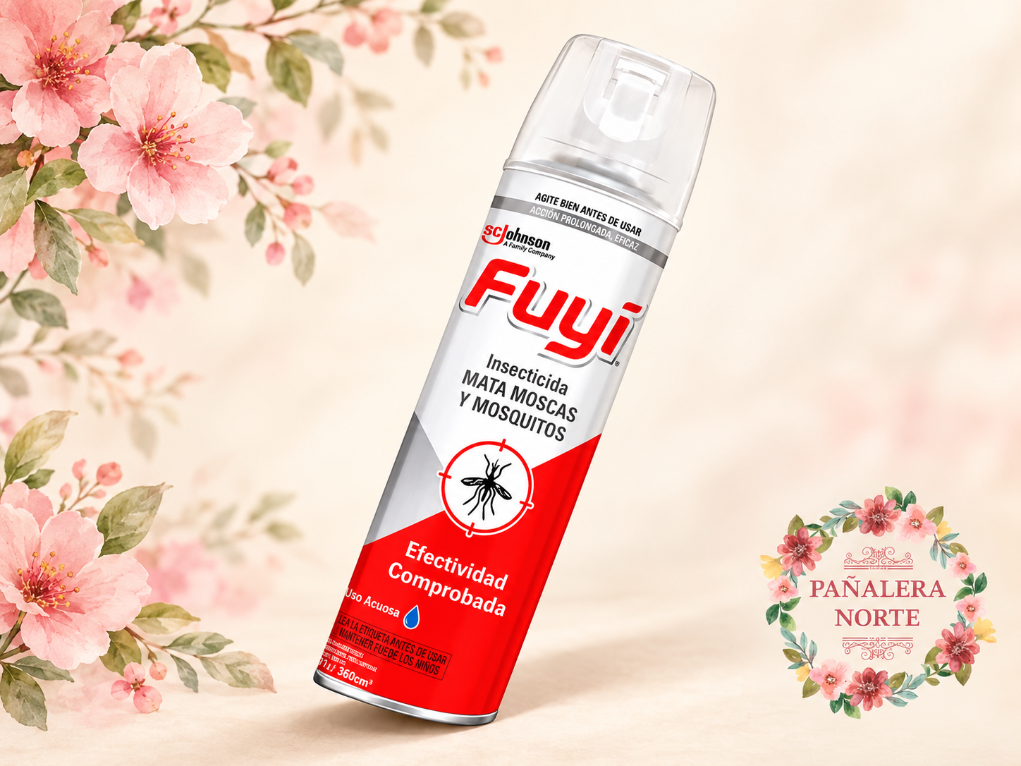 Aerosol Fuyi Mata Moscas y Mosquitos 360cm