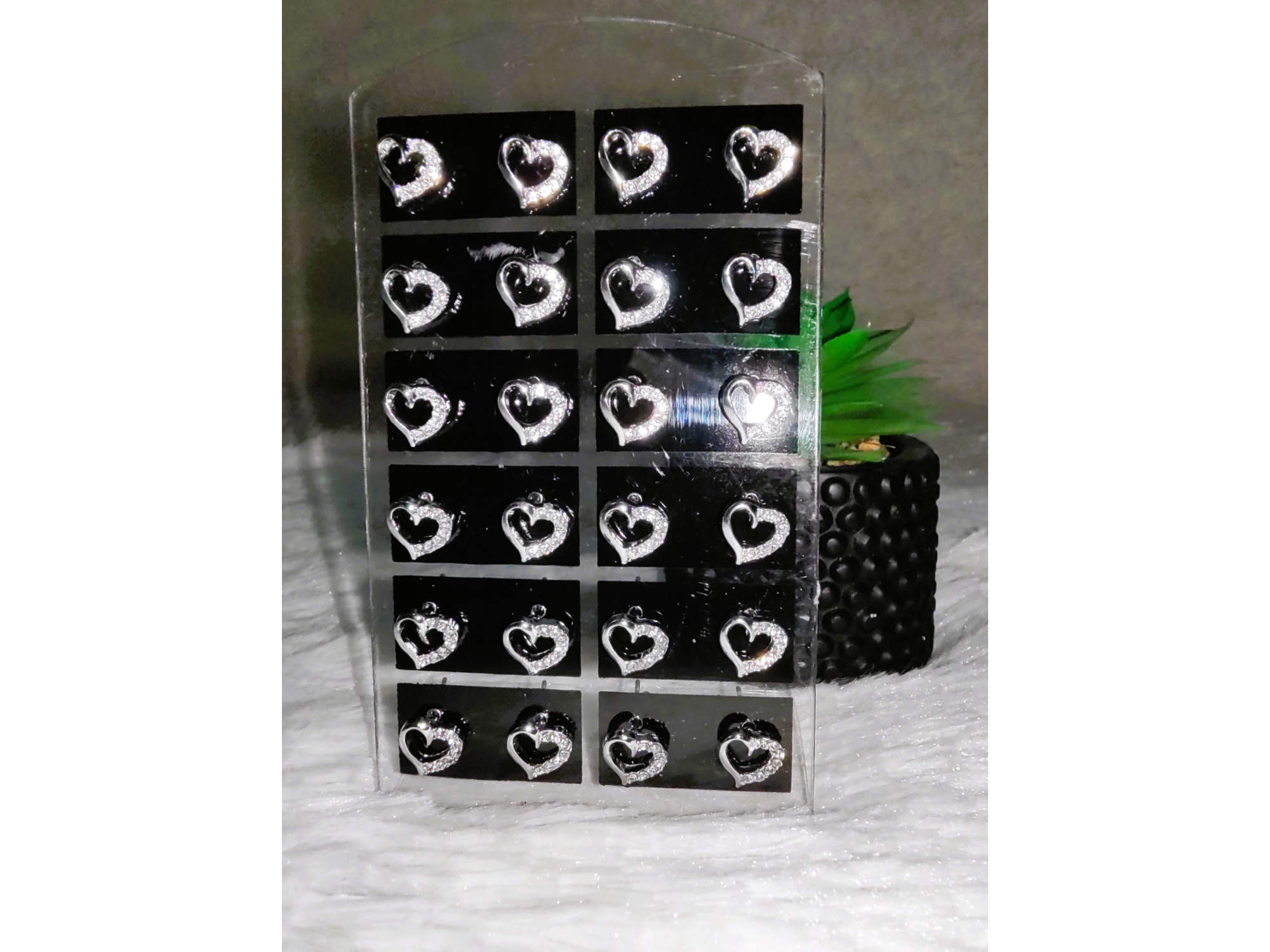 Aro Corazon Chico con Strass